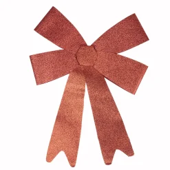 Suspension noeud rouge pailleté Noël