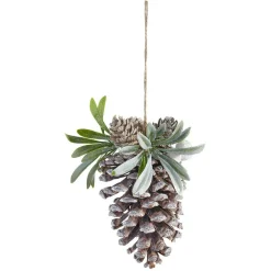 Suspension pomme de pin décoration de Noël