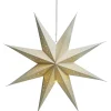 Suspension étoile lumineuse 10 LED blanc chaud H65 cm