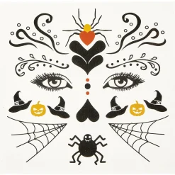 Tatouage éphémère visage enfant Halloween