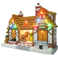 Taverne lumineuse musicale Noël