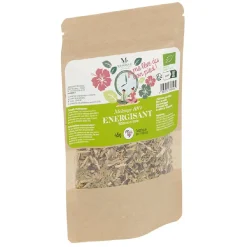 Thé énergisant maté hibiscus mélange Mességué Bio 45g
