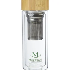 Théière Infuseur nomade verre Mességué Thermo transparent 350 ml