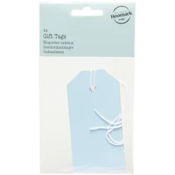 Étiquette cadeau aux couleurs pastel x4