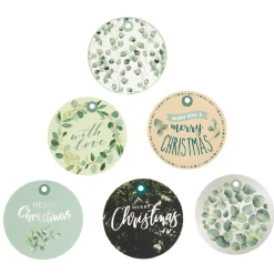 Étiquette pour cadeau de Noël x6
