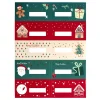Étiquette pour paquet cadeau Noël 10 pièces