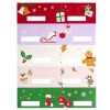 Étiquette pour paquet cadeau Noël enfant 10 pièces