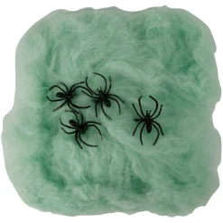 Toile Halloween avec araignée x4