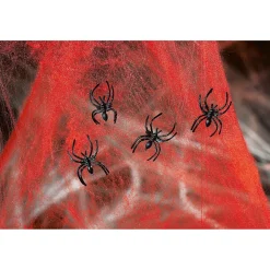 Toile Halloween avec araignée x4