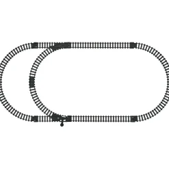 Train de Noël électrique 4 wagons