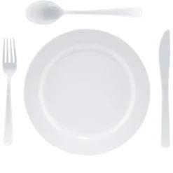 Vaisselle en plastique x 40