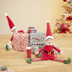 Voiture avec sapin de Noël pour village miniature